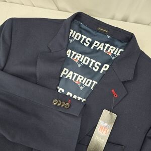 NWT New England Patriots x Joseph Abboud 2 Button Blazer Wool Blend 50L NFL New.